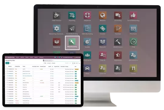 Odoo Manufacturing Module